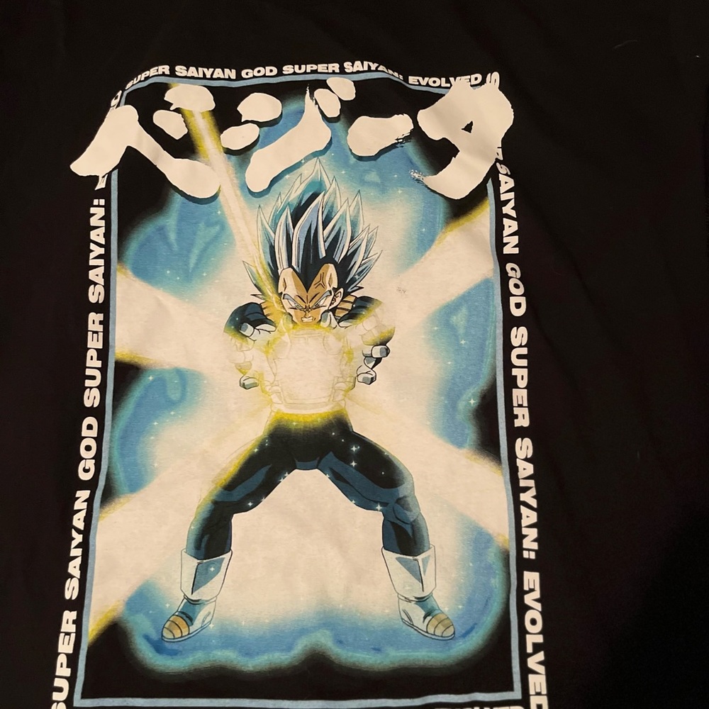 Dragon Ball Z Vegeta Anime Graphic Tee